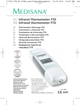 Medisana Digital infrared thermometer FTD El manual del propietario