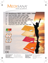 Medisana Heating pad HKM El manual del propietario
