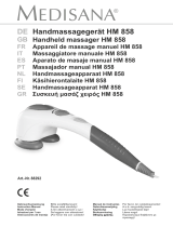Medisana HM 858 El manual del propietario