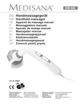 Medisana HM 886 Massagegerät El manual del propietario