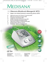 Medisana Upper Arm Blood Pressure Monitor MTX El manual del propietario