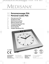 Medisana Personal Scales PSA El manual del propietario