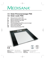 Medisana Solar personal scales PSS El manual del propietario