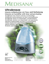 Medisana Ultrabreeze met timer El manual del propietario