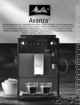 Melitta Avanza® series 600 Manual de usuario