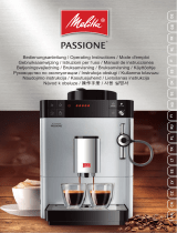 Melitta CAFFEO® Passione & Caffeo® Varianza® CS Instrucciones de operación