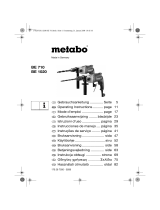 Metabo B 710 AC/DC El manual del propietario