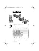 Metabo DSD250 El manual del propietario