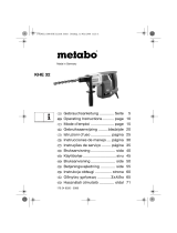 Metabo KHE 32 Instrucciones de operación
