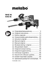 Metabo KHE 96 Instrucciones de operación