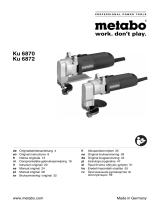 Metabo KU 6872 Instrucciones de operación