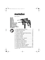Metabo SBE 850 El manual del propietario