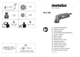 Metabo SXE400 Guía del usuario