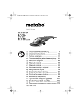 Metabo WX 21-180 Instrucciones de operación