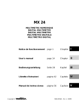 Metrix MX 24 Manual de usuario