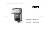 Metz MECABLITZ 44 AF-4 O El manual del propietario