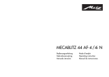 Metz mecablitz 44 AF-4i Nikon El manual del propietario