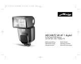 Metz mecablitz 48 AF-1 digital Sony Manual de usuario