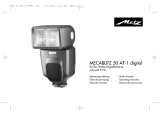 Metz mecablitz 50 AF-1 digital Pentax El manual del propietario