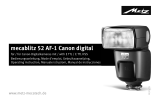 Metz mecablitz 52 AF-1 digital Canon Manual de usuario