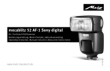 Metz mecablitz 52 AF-1 digital Sony Manual de usuario
