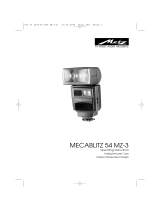 Metz MZ-3 Manual de usuario