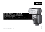 Metz mecablitz 64 AF-1 digital Olympus/Panasonic/Leica El manual del propietario