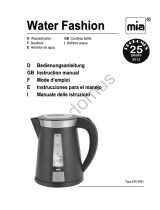 MIA Water Fashion El manual del propietario