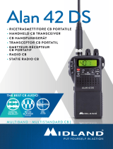 Midland Alan 42 DS CB Portable AM/FM Multi Bande Radio Émetteur-Récepteur El manual del propietario