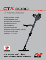 Minelab CTX 3030 Guía de inicio rápido