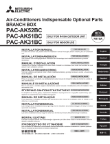 Mitsubishi PAC-AK52BC Guía de instalación