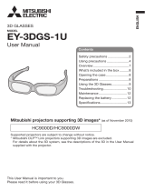 Mitsubishi EY-3DGS-1U Manual de usuario