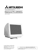 Mitsubishi Electronics Diamond Pro 2060U Manual de usuario