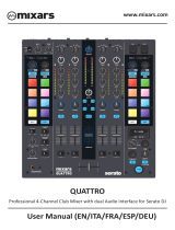 Serato mixars QUATTRO Manual de usuario