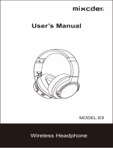 Mixcder E9 Manual de usuario