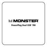 Monster Mobile PowerPlug Dual USB 700 Guía del usuario