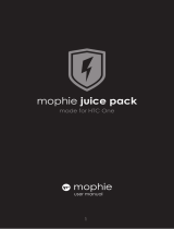 Mophie Juice Pack for HTC One Manual de usuario