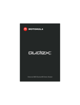 Motorola audex S805 Manual de usuario