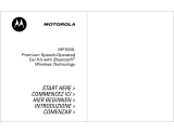 Motorola IHF1000 - Blnc Bluetooth Car Manual de usuario