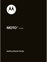 Motorola MOTO VE440 Guía de inicio rápido