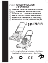 Mountfield S38 Lawn Scarifier Instrucciones de operación
