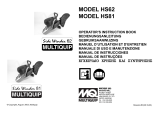 MQ Multiquip HS81 Manual de usuario