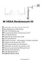 Multibrackets M VESA Desktopmount III Silver Manual de usuario