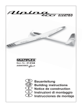 MULTIPLEX Alpina-4001Elektro El manual del propietario