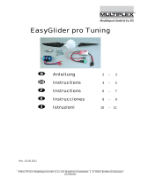MULTIPLEX Antriebssatz Easyglider Pro Tuning El manual del propietario