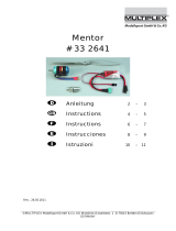 MULTIPLEX Antriebssatz Mentor El manual del propietario