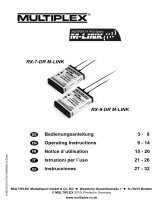 MULTIPLEX Empfaenger Rx 7 Dr El manual del propietario