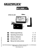 MULTIPLEX Hfm3 M Link El manual del propietario