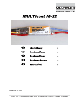 MULTIPLEX MULTIcont M–32 El manual del propietario