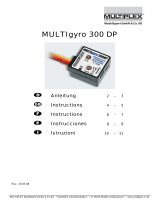 MULTIPLEX Multigyro 300 Dp El manual del propietario
